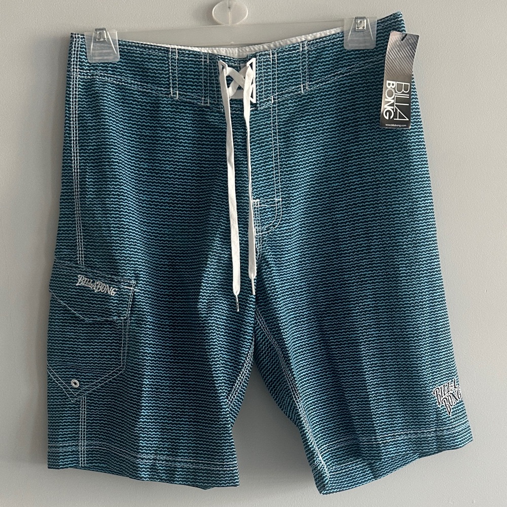 NEW Billabong Men's Teal Board Shorts Size 31 NEW WITH TAGS